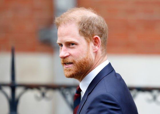 Prince Harry, Duke of Sussex departs The Royal Courts of Justice after attending day 4 of a court case against Associated Newspapers Ltd on Thursday in London, England. 