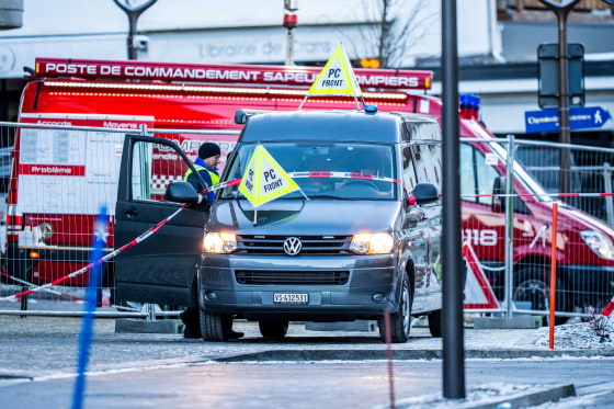 Image: SWITZERLAND-ACCIDENT-EXPLOSION-TOURISM-POLICE