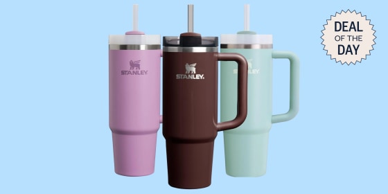 You can get the Stanley Quencher on sale in several styles and sizes, including 30 and 40 ounces. 
