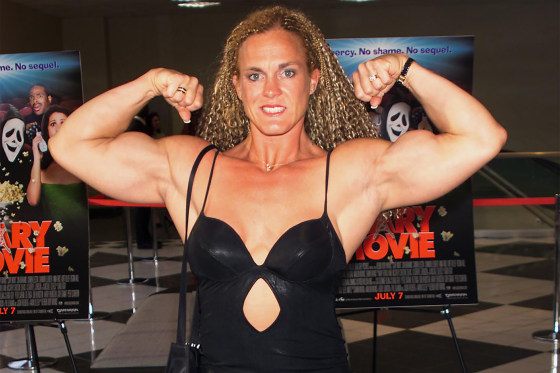 Jayne Trcka at the premiere of 'Scary Movie'