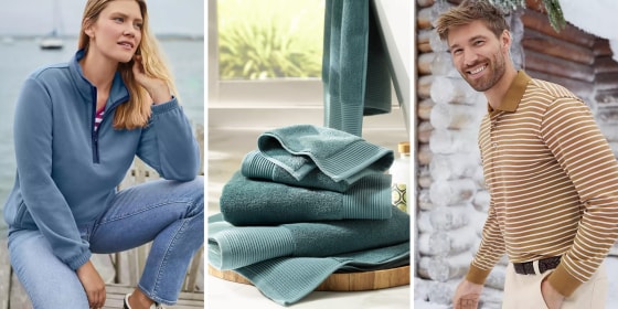 Lands’ End’s January sale presents the perfect opportunity to refresh your wardrobe and bedroom. 