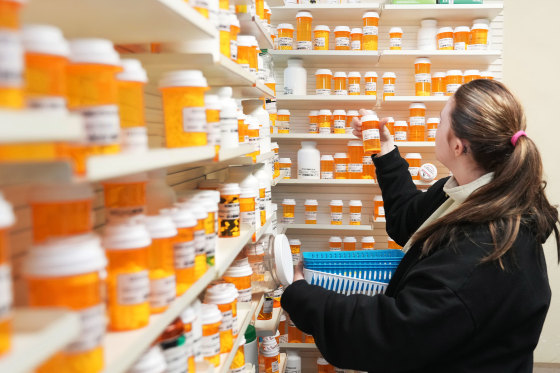 Inside A Pharmacy As Trump Threatens Pharmaceutical Tariffs