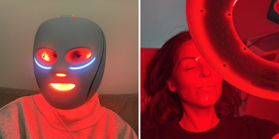 Red light therapy tools like masks and wands can potentially provide anti-inflammatory and other effects.