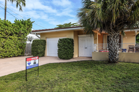 A home for sale in Surfside, Fla.,