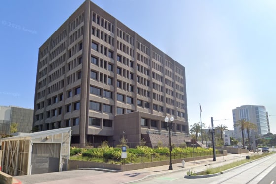 The Santa Ana Federal Building in Santa Ana, Calif.