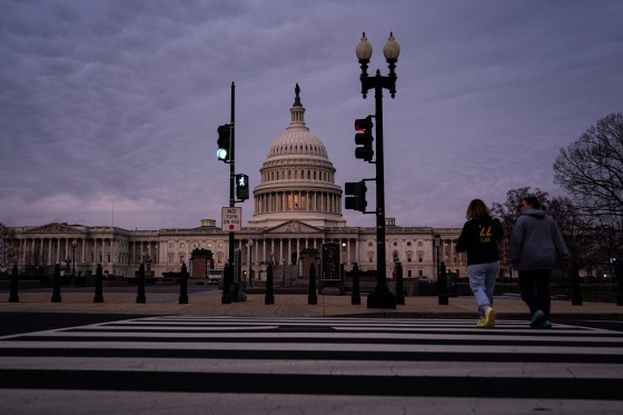 The US Capitol in Washington, DC, on Jan. 9, 2026. 