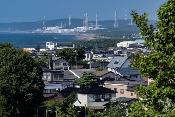 The Kashiwazaki-Kariwa nuclear power station in Japan's Niigata prefecture in 2024