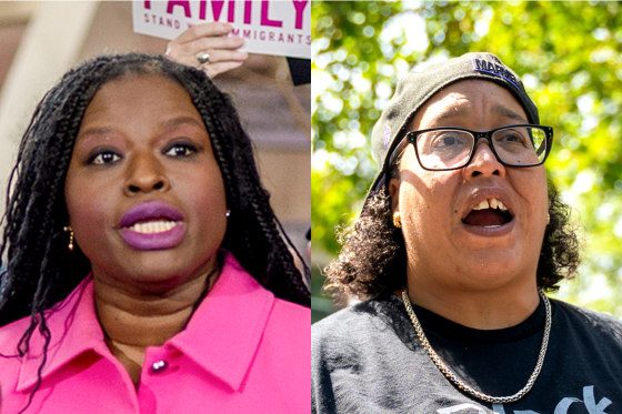 Split image of Nekima Valdez Levy-Armstrong and Chauntyll Louisa Allen