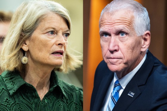 Sen. Lisa Murkowski (R-AK) and Sen. Thom Tillis (R-NC).