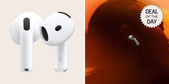Apple AirPods 4 have a semi-open design without a rubber eartip, similar to previous versions.