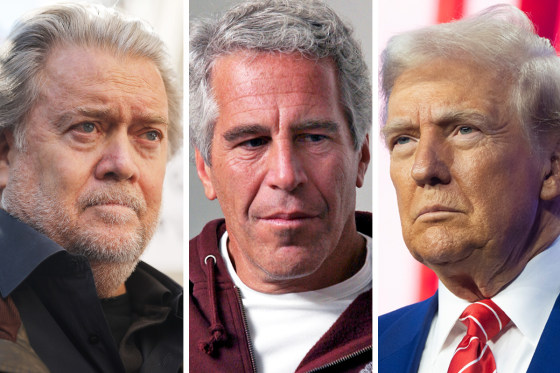 Steve Bannon; Jeffrey Epstein; President Donald Trump