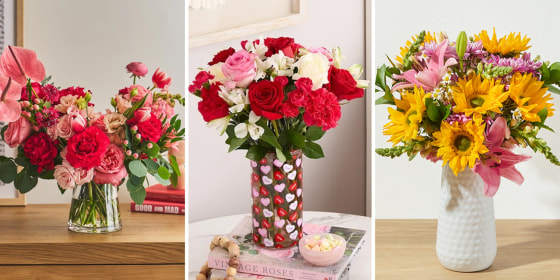 Some of our favorite flower delivery services are 1-800 Flowers, Bouqs and Farmgirl Flowers.