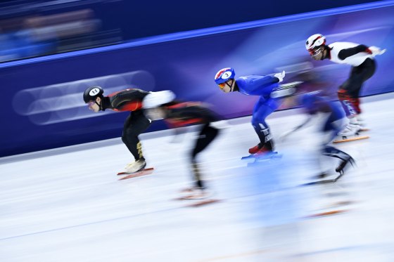 Image: TOPSHOT-STRACK-OLY-2026-MILANO CORTINA