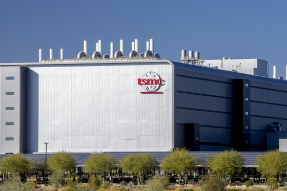 Construction of TSMC Semiconductor Complex.