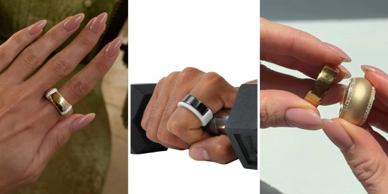Oura Ring accessories can make your ring look even more glamorous or simply protect it during exercises like weightlifting.
