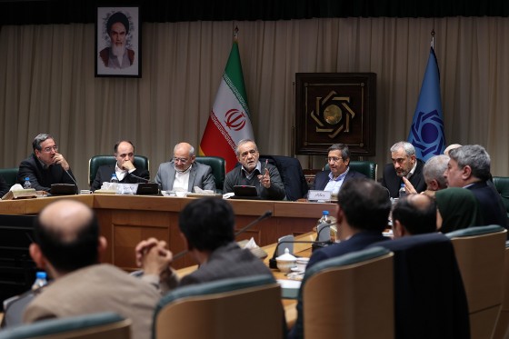 Iranian President Masoud Pezeshkian