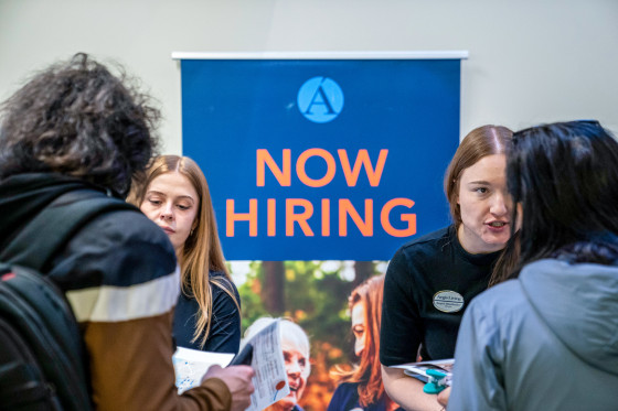 Career fair.