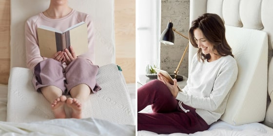 You can find several wedge pillows on Amazon and other retailers.