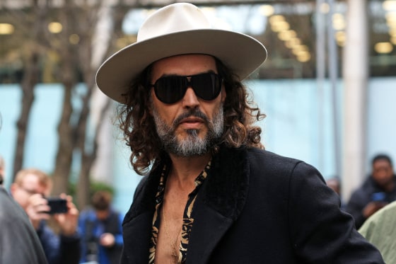 Image: BRITAIN-CELEBRITY-COURT-ASSAULT-BRAND