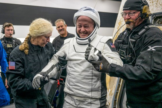 NASA astronaut Mike Fincke 