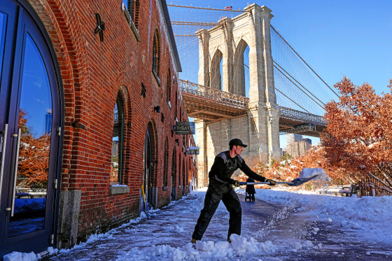 APTOPIX Winter Weather New York