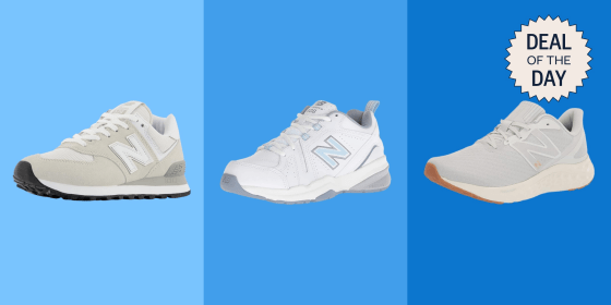 New Balance has a bunch of highly rated styles on sale that can be worn for working out or for casual outings.