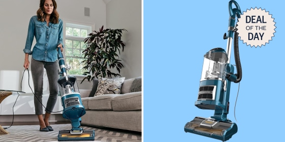 The Shark Lift-Away vacuum works as both an upright cleaner and portable, handheld appliance. 
