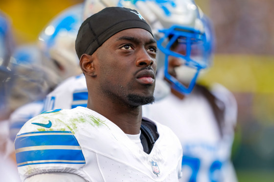 Terrion Arnold of the Detroit Lions