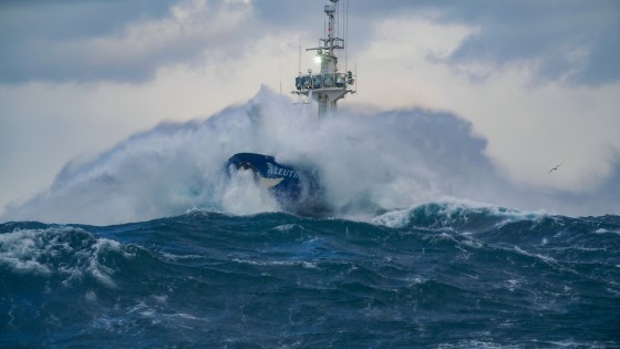 FV Aleutian Lady at sea.