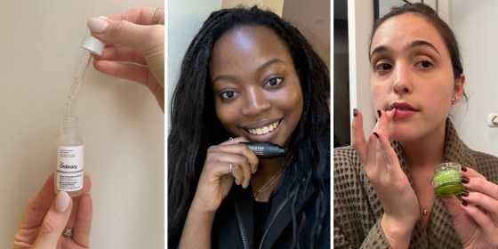 You should apply a lip serum twice daily: once in the morning and once at night.