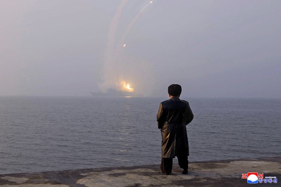 Image: NKOREA-MILITARY-NAVY