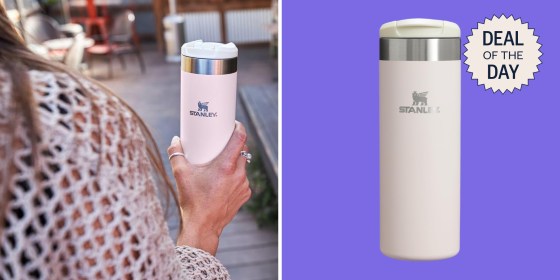 The Stanley AeroLight Transit is ideal for taking water, lattes and more anywhere you go. 
