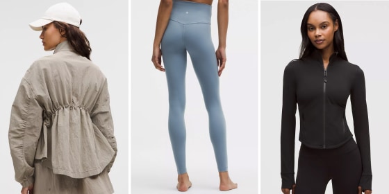 Currently, Lululemon has styles for both men and women marked down.