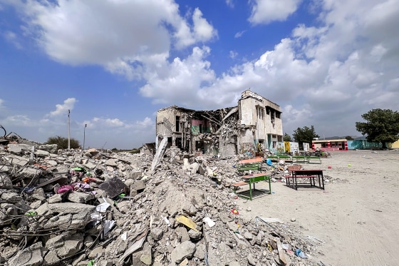 The primary school targeted in the attacks bombed twice, 40 minutes apart in Iran