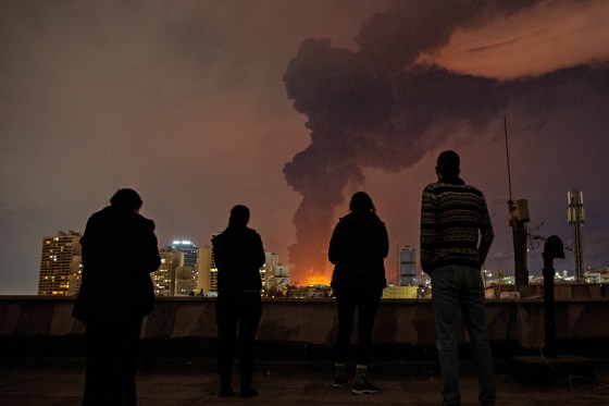 Image: Smoke billows after an explosion from overnight U.S.-Israeli airstrikes in Tehran, Iran, on Saturday, March 7, 2026. (Arash Khamooshi/The New York Times)