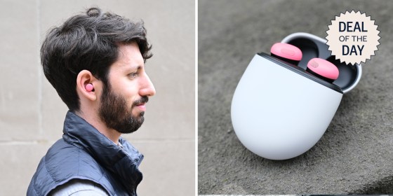 The Google Pixel Buds Pro 2s come in four colors, including bright pink.