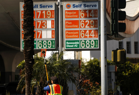 Image: Gas Prices Continue To Rise Amid Iran War