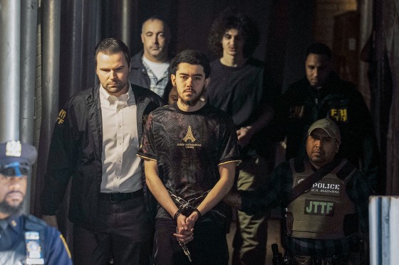 Suspects in federal custody.