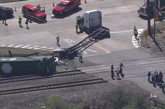 On March 17, 2026, Amtrak Train 2 was traveling from Los Angeles to New Orleans at about 11:10 a.m. CT when a vehicle came into contact with the train on Union Pacific Railroad tracks near Houston.