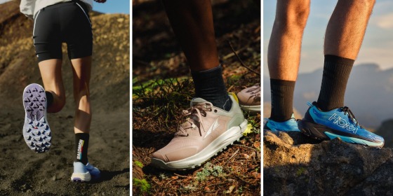 Trail running shoes provide support and traction crucial to taking on off-road terrain.