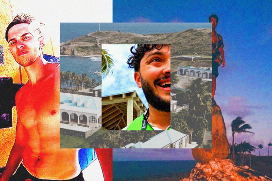 Little St. James has become a hot spot for content creators hoping to go viral.