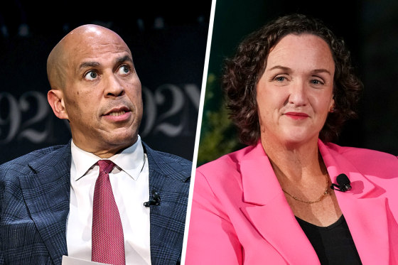 Sen. Cory Booker; Katie Porter.