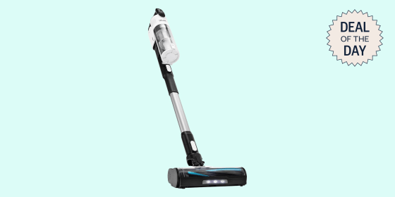 Levoit's cordless vacuum also converts to a handheld for quick cleaning jobs. 