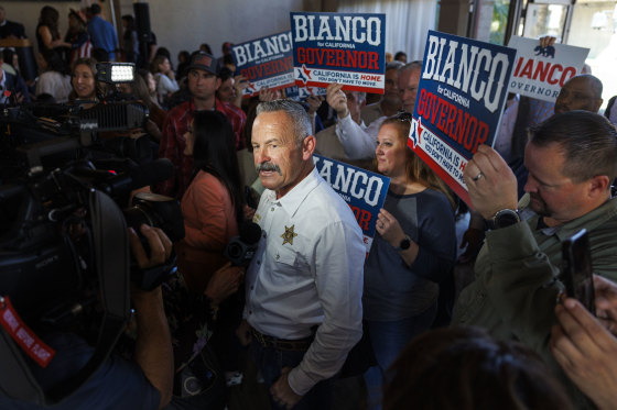 Sheriff Chad Bianco in Riverside, CA