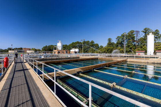 The Western water filtration plant in Alabama.