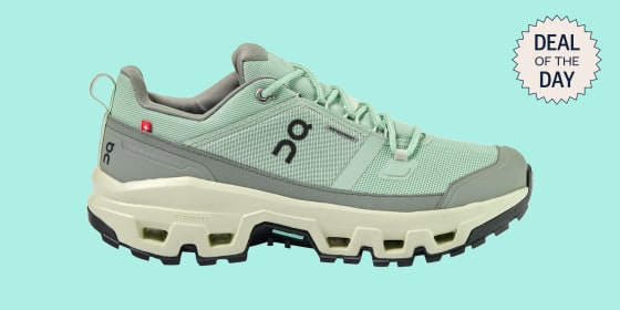 On’s hiking shoes have extra cushioning to keep you comfortable on rocky terrain.