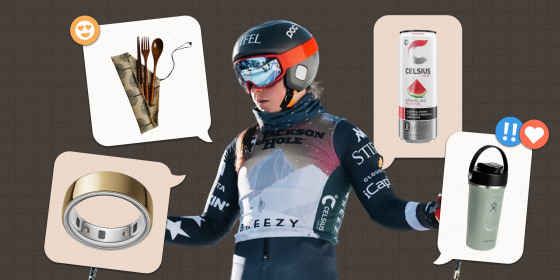 Olympic skier Breezy Johnson’s must-haves include a HydroFlask shaker bottle, Saatva pillow, Oura Ring and more. 