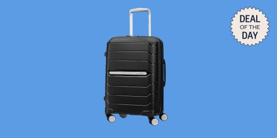 Samsonite’s Freeform Carry-On has a hardshell exterior to better protect what’s inside.
