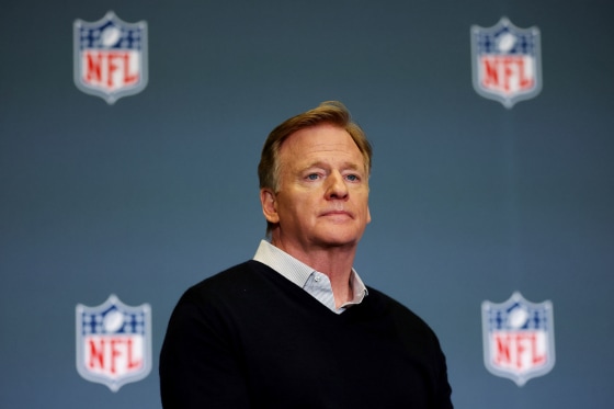 NFL commissioner Roger Goodell 