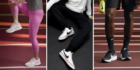 Experts and NBC Select editors have previously recommended Nike shoes for running, walking and more.